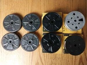 Vintage LOT of 8 - 16MM film EARLY HOME MOVIES 1930-1940s **UNTESTED* - Picture 1 of 4