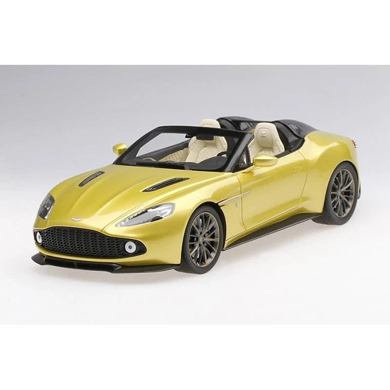 Aston Martin Vanquish Zagato Speedster Cosmopolitan Giallo TopSpeed 1 18 TS0230