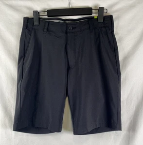NWT Ben Hogan Men's Black Flat Front Flex Performance Short UPF 50 Size 32x9 - Picture 1 of 10