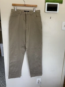STRUCTURE stretch men's tan dress pant jeans size 33x32 excellent condition - Picture 1 of 3