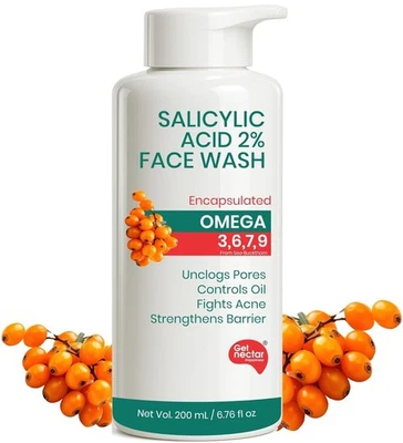 Get Nectar Happiness Korean Glow Essence Face Wash Oily & Acne-Prone Skin 200ml - Image 1 of 4