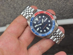 Seiko SKX009 BLUE DIAL Automatic Diver's Japan Made SKX009K - OKTOBER 2005 - Bild 1 von 11