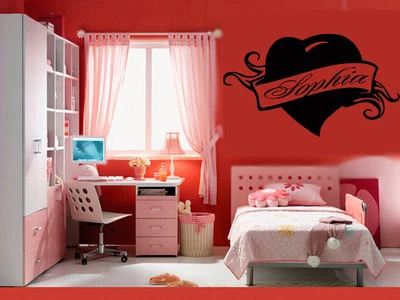 Wall Stickers Vinyl Decal Sophia Personalized Name Lettering Custom (z991) Foto 1 de 3