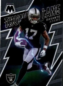 DAVANTE ADAMS 2022 Mosaic Thunder Lane TL-9 Las Vegas Raiders - Bild 1 von 1