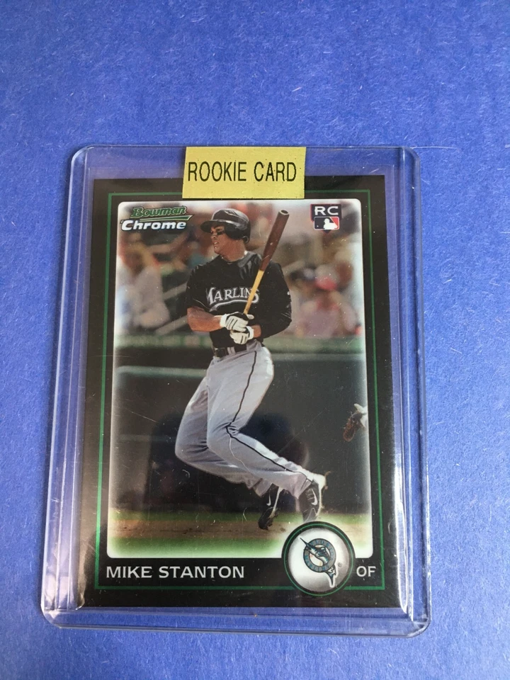 F169,863  2010 Bowman Chrome #198B Mike Stanton RC Florida Marlins - Изображение 1 из 1