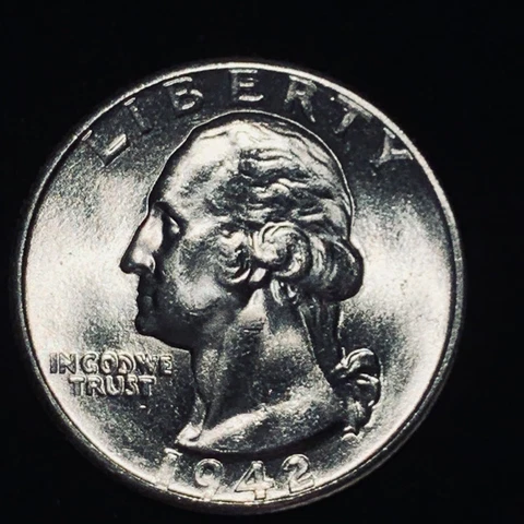 1942 D WASHINGTON DDO QUARTER EXCEPTIONAL GEMBU+++ MEGA RARE VARIETY BIG $$ COIN Cover