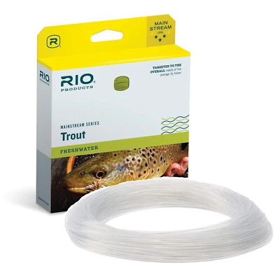 Rio Mainstream Intermediate Trout Fly Line - Clear - All Sizes Available - Image 1 of 2