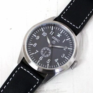 MWC Classic 1940s Pattern 46mm/1.81" Automatic Military Aviator / Pilots Watch  - Picture 1 of 11