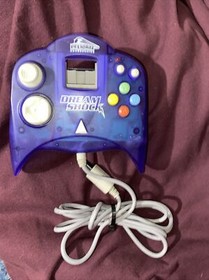 Pelican Accessories Dream Shock Dreamcast Controller Blue Tested A94