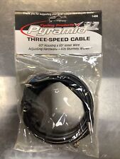 Pyramid 3 speed cable with adjusting hardware, fits Sturmey Archer, New. NOS!