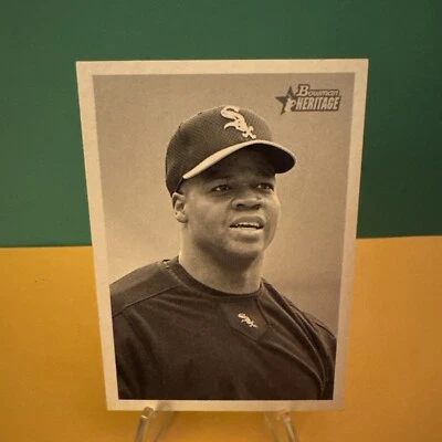 2001 Bowman Heritage Frank Thomas #115 BASEBALL Chicago White Sox - Image 1 of 2