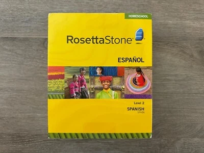Rosetta Stone Spanish (Spain) Level 2 - Homeschool - UNOPENED - Image 1 of 4