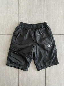 Mizuno Shorts Women’s Medium Y2K Style Black With Embroidery 2000’s Festival - Picture 1 of 13