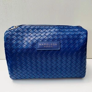 Napoleon Perdis Blue Makeup Cosmetic Bag / Pouch / Case, Large Size, Brand New! - Bild 1 von 8