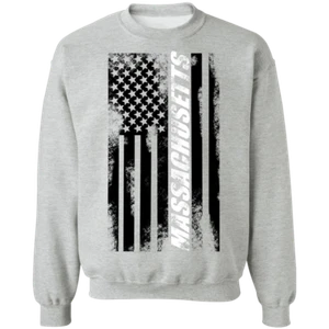 Sudadera cuello redondo bandera americana de Massachusetts - Imagen 1 de 6