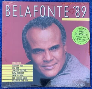 SEALED!! Harry Belafonte - Belafonte '89 Live 1989 Vinyl LP NEW! HYPE!  E1-92247 - Picture 1 of 2
