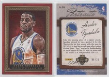 2013-14 Panini Court Kings Portraits Red Framed /25 Andre Iguodala #55
