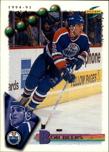 1994-95 Score Oilers Hockey Card #7 Bob Beers