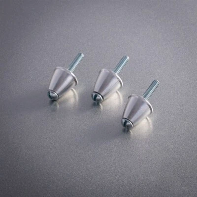 1718 - 3x Cox .049 .051 Tee Dee Venom Babe Bee Texaco Aluminum Spinner 049 051 - Image 1 of 2