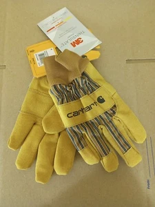 Carhartt Herren Thermo Duck Suede Knit Cuff Arbeitshandschuhe Medium - Bild 1 von 4