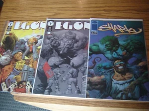 Alex Horley Hüllen Sharky #2 Egon #1 #2 (Simon Bisley Stil) Sehr guter Erhaltungszustand Menge 3 - Bild 1 von 4