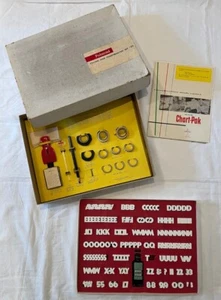 1950s Polaroid TITLING & CHARTMAKING SET Mitten's Professional Movie Titlers - Picture 1 of 11