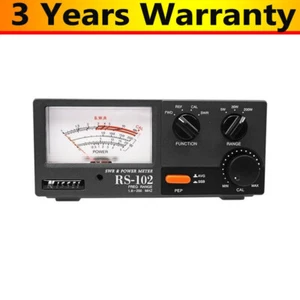 RS-102 1.8-200MHz HF/V/U Band SWR & Power Meter Digital Display High Precision - Zdjęcie 1 z 4