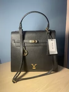 VERSACE 1969 ABBIGLIAMENTO Black hand/shoulder bag - Picture 1 of 5