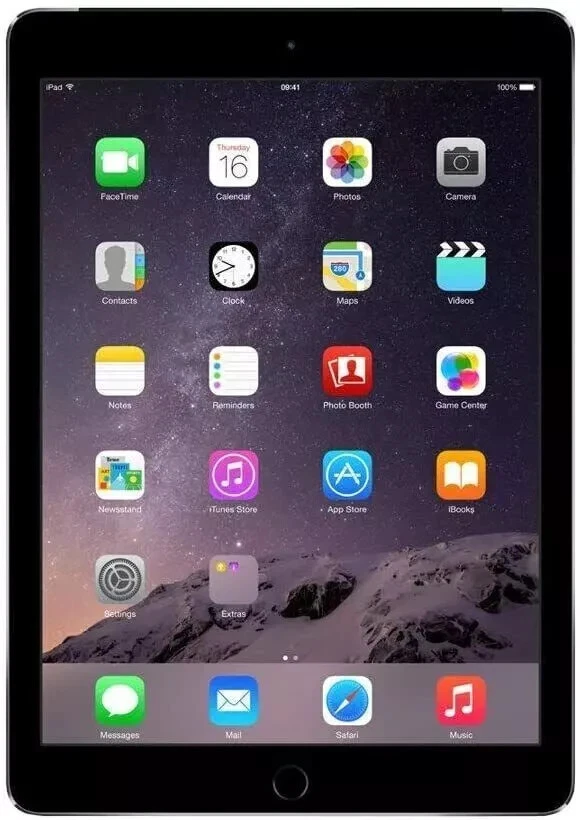 Apple iPad Air 2 64GB, A Grade, WiFi  , 9.7in - Space Grey, 1 Year warranty - Image 1 of 1