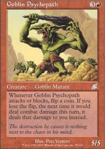 *MRM* FR/VF 4x Psychopathe Gobelin - Goblin Psychopath MTG SCG - Imagen 1 de 1