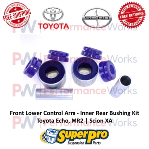 Superpro Front Low Control Arm Inner Rear Bushing Kit For Toyota Echo, MR2 & xA - Bild 1 von 7