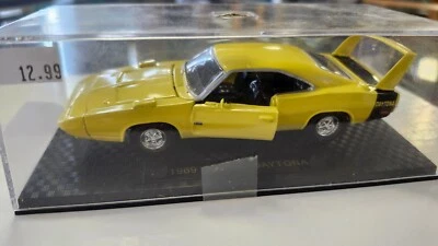 Loose 1998 Road Champs 1969 Dodge Daytona in Yellow 1:43 Scale - Image 1 of 4