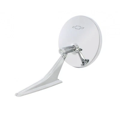 Espejo retrovisor exterior lateral con emblema de pajarita para autos Chevrolet 1966-1972 Foto 1 de 4