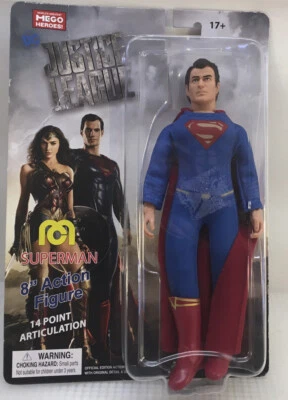 MEGO DC справедливости лиги супермен Генри Кавил 8 дюймов фигурка новый - Изображение 1 из 4