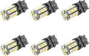 S8 3156 Wege LED Bulbs, S-8 3156K Plastic Base Bulb, 4W Daylight White 6000K, 12 - Picture 1 of 12
