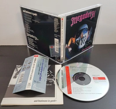 MEGADETH Killing Is My Business... And Business Is Good Japan CD 25DP 5343 w/OBI - Bild 1 von 4