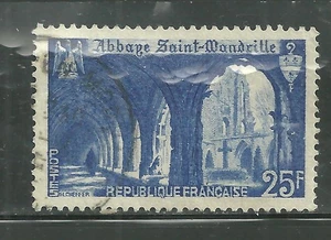 FRANKREICH 649 GEBRAUCHTER KLOSTER DER ABTEI ST WANDRILLE SCV 4.25 #4 - Bild 1 von 1
