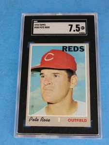 1970 Topps Pete Rose #580 SGC 7.5 NM+ - Picture 1 of 3