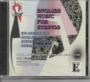 ENGLISH MUSIC FOR STRINGS Bax Arnell Dodgson Del Mar YATES DUTTON CD - Picture 1 of 3
