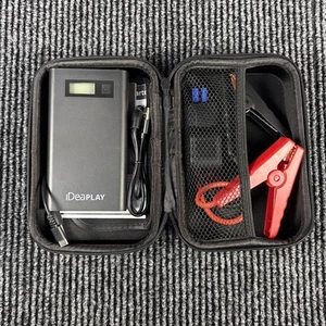 IDEAPLAY Jump Starter 1500A Car Battery Flashlight J8 - BLACK - Picture 1 of 5