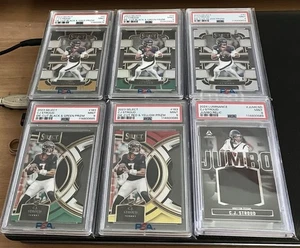 2023 Select CJ Stroud Texans PSA 9 Rookie Lot 5-Card Prizm Lot + '24 Luminance - Picture 1 of 14