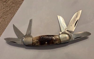 1836-1986 TEXAS M-1431 6 BLADE KNIFE PARKER & SON JAPAN. - Image 1 of 4