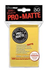 Juego de Cartas Ultra Pro FLEGAS Pro-Matte d12 (Amarillo) TAMAÑO ESTÁNDAR - Imagen 1 de 1