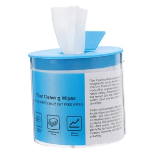 Papier D'essuyage Pour Fibres Optiques Chiffons À De Nettoyage Verre - Afbeelding 1 van 12