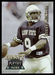 STEVE MCNAIR 1995 PLAYOFF PRIME #182 RC HOUSTON OILERS - Picture 1 of 3