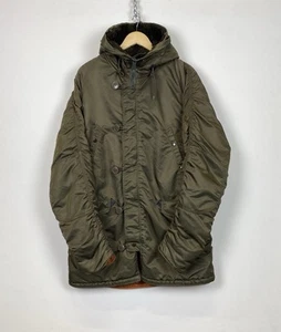Alpha Industries Parka Extreme Type N-3B Jacket Parka Khaki Green Mens Size XXL - Picture 1 of 18