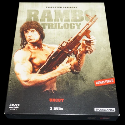 Rambo 1-3 Trilogy (DVD)Komplett - Digital Remastered - Sylvester Stallone(UNCUT) - Bild 1 von 4