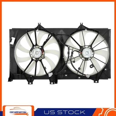 For 13-18 Lexus ES350 Toyota Avalon Radiator Condenser Fan Assembly Replacement - Image 1 of 4