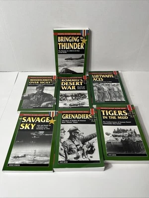 Lot of 7 Stackpole Paperback Military History Series WWII German Rommel & Others - Image 1 of 4