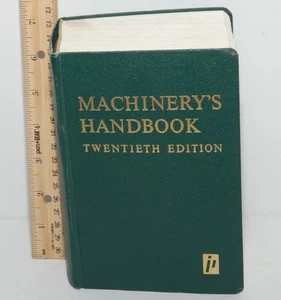 Machinery's Handbook 20th Edition 1978 Industrial Press Inc. - Bild 1 von 8